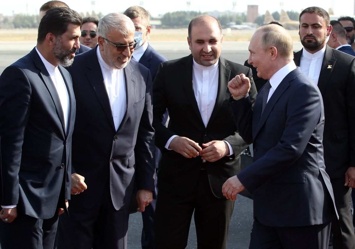 Wizyta Władimira Putina w Teheranie to jego pierwszy wyjazd poza Rosję od czasu agresji na Ukrainę