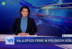 "Wiadomości" TVP reklamują ferie w Zakopanem. O rekordzie zakażeń po sylwestrze ani słowa
