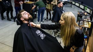 Poznań: Barberzy, badania i dużo mężczyzn. Wyjątkowe "Męskie Sprawy" na MTP. Zobacz zdjęcia