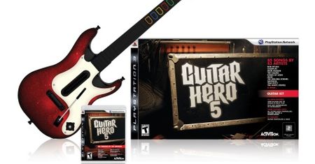 Gitara z Guitar Hero 5 wygląda znajomo