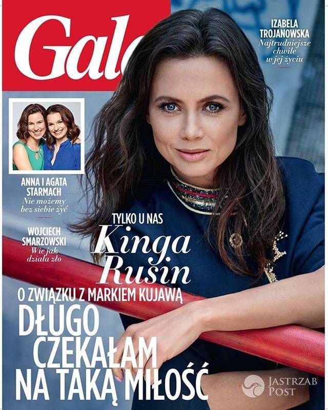 Kinga Rusin - okładka Gali
