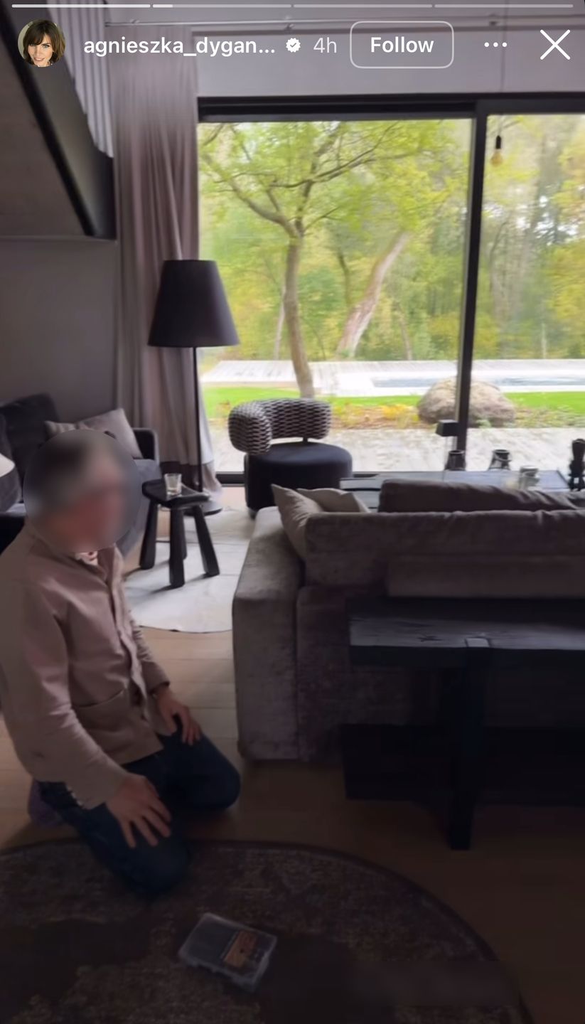 Agnieszka Dygant pokazała swój salon