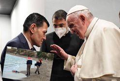 Irak. Papież Franciszek spotkał się z ojcem chłopca wyrzuconego na brzeg morza