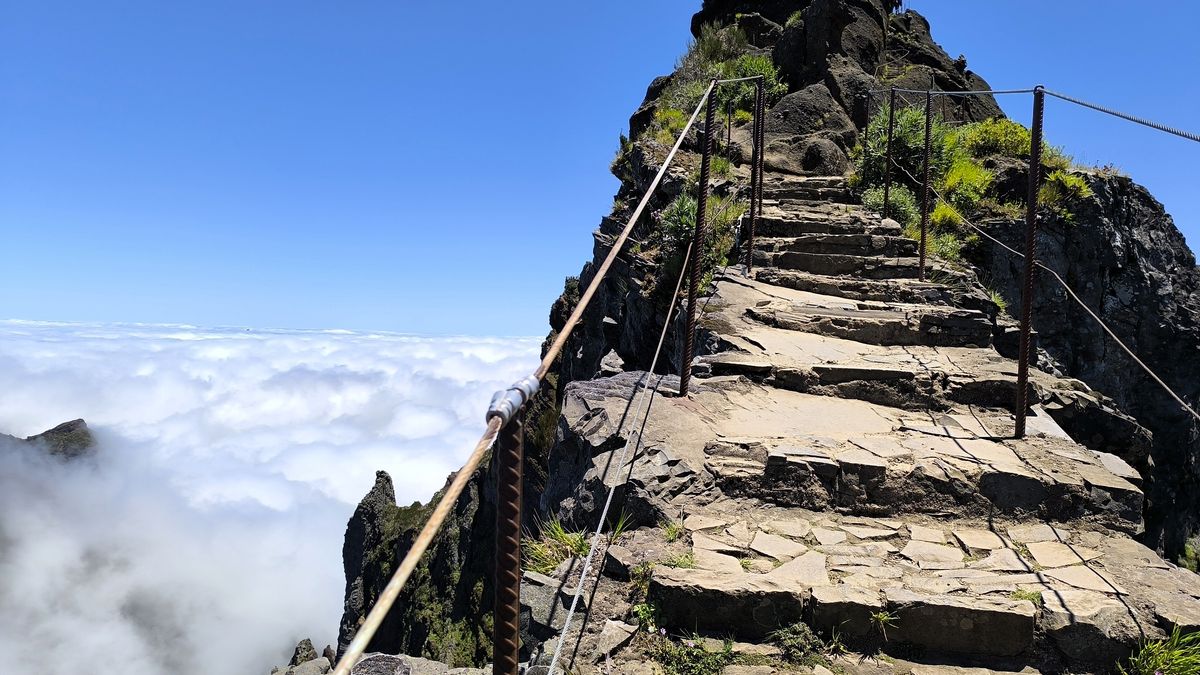 Madera: Szlak na Pico do Arieiro
