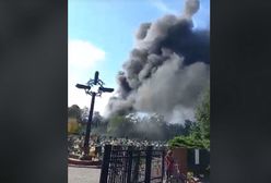 Bytom. Groźny pożar. Spłonęły ciężarówki