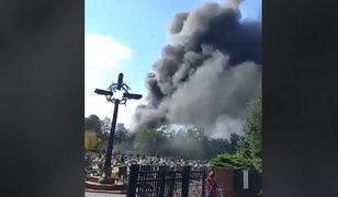 Bytom. Groźny pożar. Spłonęły ciężarówki