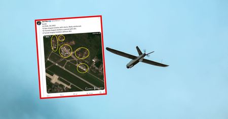 Panika w Rosji. Ekspert pokazał zdjęcia satelitarne po akcji "Pajęczyna"