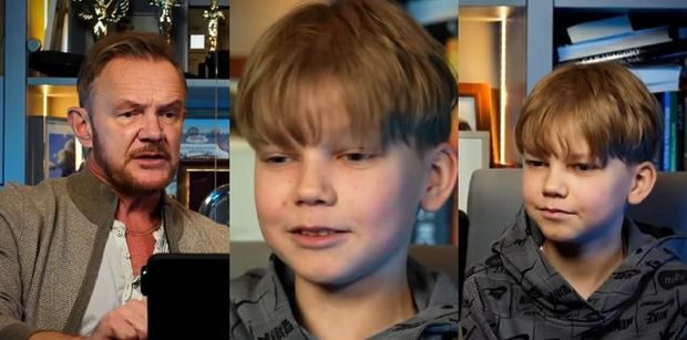 Cezary Pazura pokazał 13-letniego syna. Fani zawyrokowali: "WYKAPANA MAMA" (WIDEO)