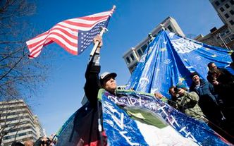 Aresztowania podczas pacyfikacji Occupy w Waszyngtonie