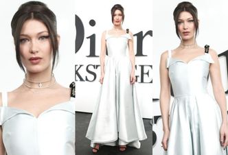 Bella Hadid w balowej sukni na imprezie Diora