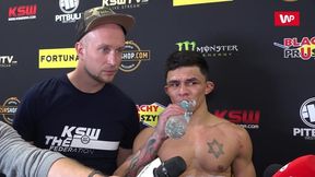 "Daliśmy z siebie z Pawłem absolutnie wszystko". Brazylijczyk zrobił show na miarę walki wieczoru