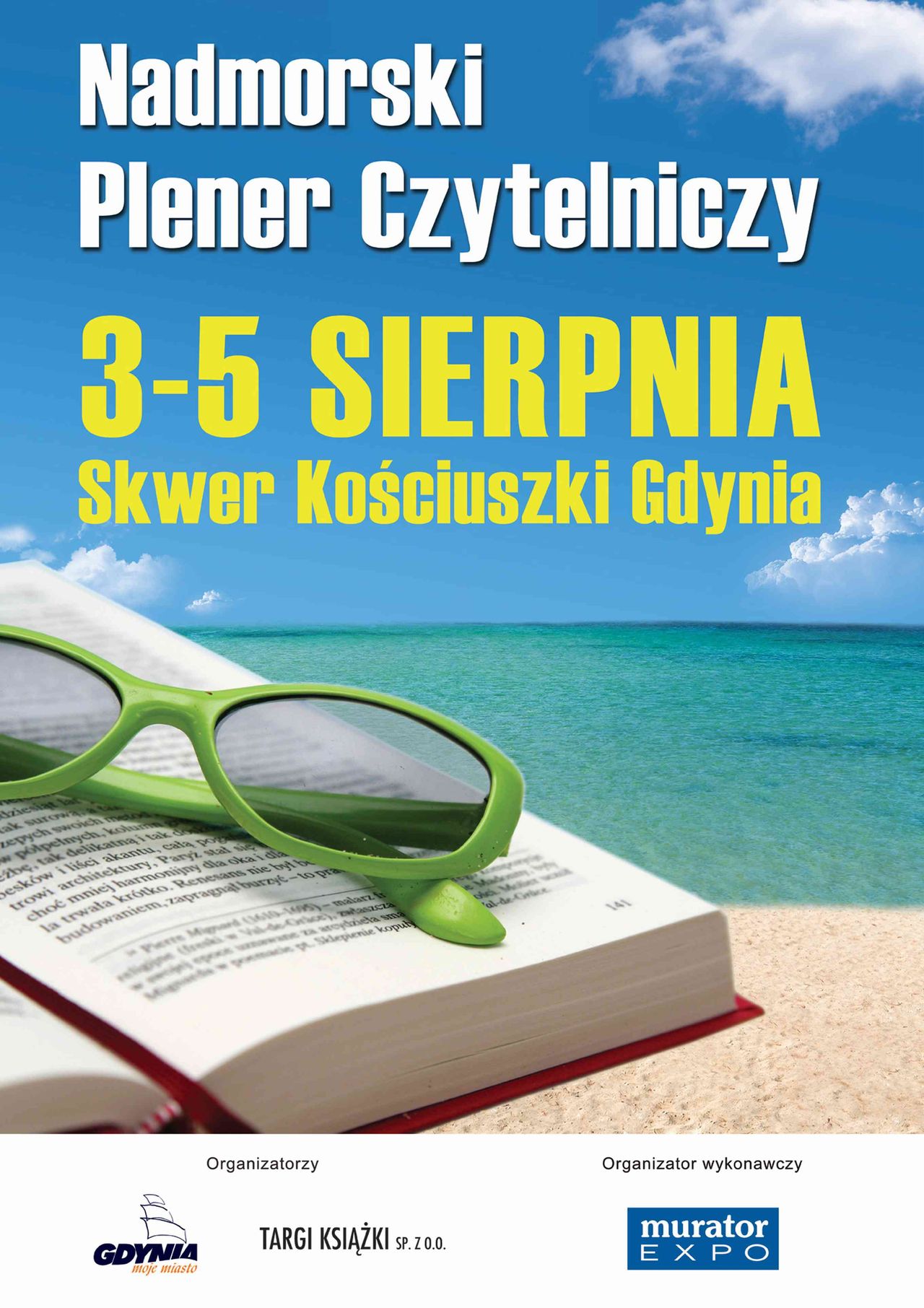 Nadmorski Plener Czytelniczy - atrakcje dla dzieci, spotkania z autorami