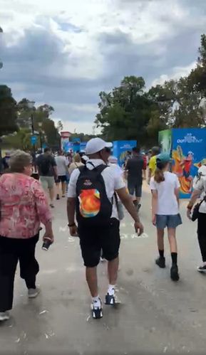 Tak wygląda wejście na Australian Open (fot. Archiwum Prywatne)