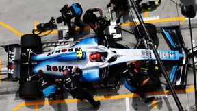 F1: taczka zamiast samochodu Williamsa. Polacy sparodiowali pit-stop Roberta Kubicy (wideo)