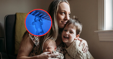 Tata maluszka zmarł. Mama zamarła, gdy zobaczyła nagranie