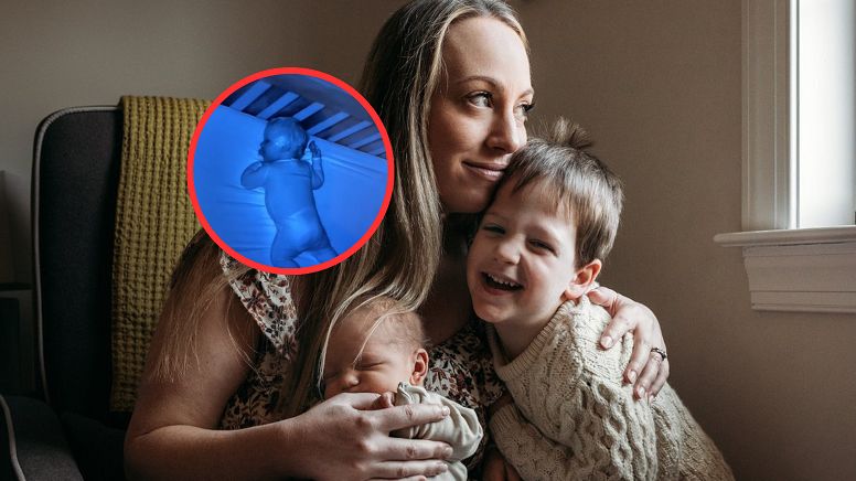 Duch ojca czy magiczny zbieg okoliczności? Niezwykłe nagranie z elektronicznej niani