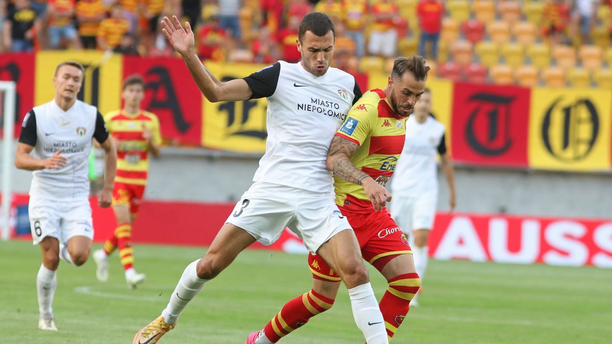 PAP / Artur Reszko / Mecz PKO Ekstraklasy: Jagiellonia Białystok - Puszcza Niepołomice