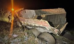 Jechał maszyną budowlaną po łące. Miał 2,3 promila