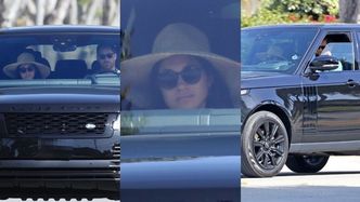 Posępni książę Harry i Meghan Markle mkną samochodem przez Santa Barbara (ZDJĘCIA)