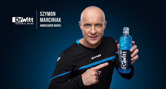 Szymon Marciniak ambasadorem izotoników DrWitt
