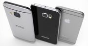 HTC One (M9), Galaxy S6 i iPhone 6 - porównanie renderów