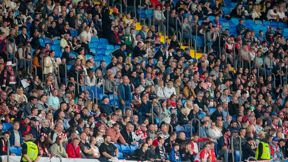 WP SportoweFakty / Arkadiusz Siwek / kibice na Stadionie Śląskim w Chorzowie