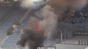 Sceny w Krakowie. Zaczął się mecz, a kibice nie wytrzymali [wideo]