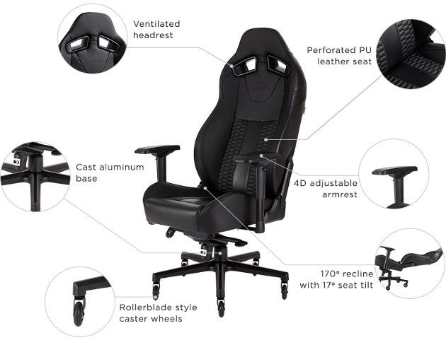 Corsair T2 Road Warrior fotel
