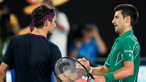 Tenis. Australian Open: Novak Djoković z uznaniem o Rogerze Federerze. "Cierpiał, ale starał się. To warte szacunku"