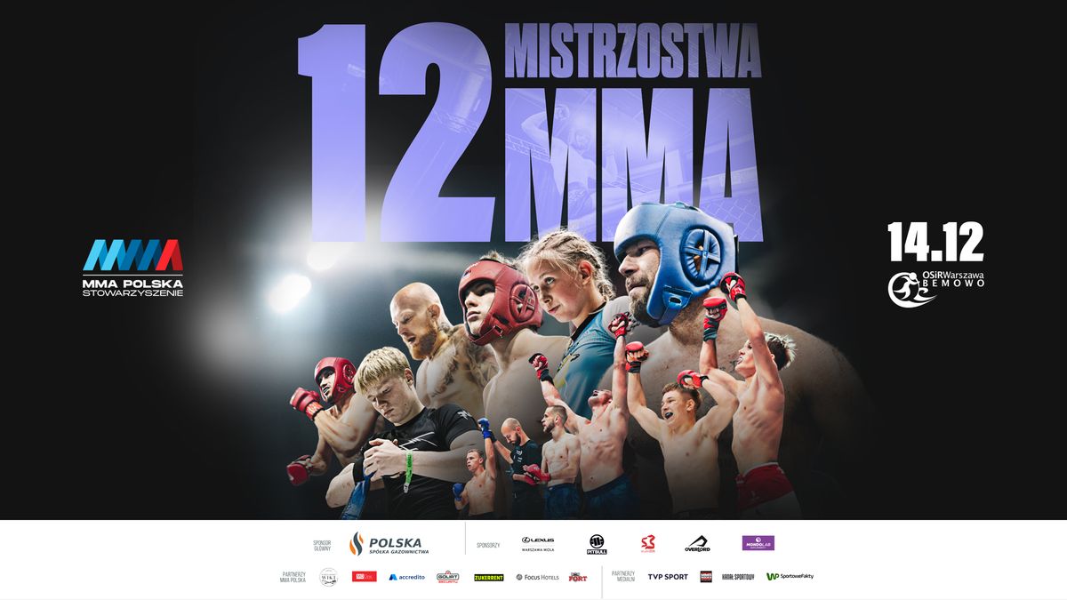 Materiały prasowe / 12. Mistrzostwa MMA odbędą się w Warszawie