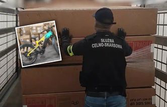 Rowery i hulajnogi z Chin. Oto co odkryli funkcjonariusze KAS