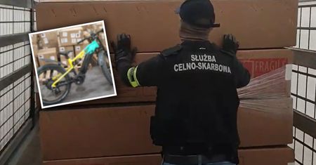 Rowery i hulajnogi z Chin. Oto co odkryli funkcjonariusze KAS