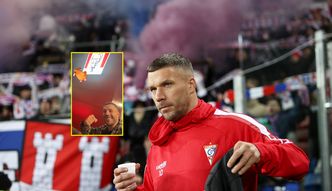 Podolski w nocy wrzucił prowokacyjny film. Znowu zakpił z rywali