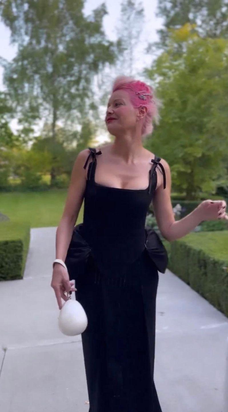 Małgorzata Kożuchowska przemalowała włosy na różowo