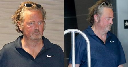 Naburmuszony Matthew Perry "przyłapany" przez paparazzi. Towarzyszyła mu RZEKOMA PARTNERKA! (ZDJĘCIA)