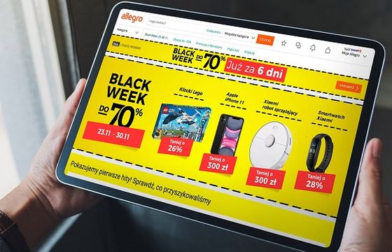 Allegro szykuje Black Week