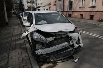 Rzeszów: Kolizja na ulicy Dąbrowskiego. Jest już przejezdna