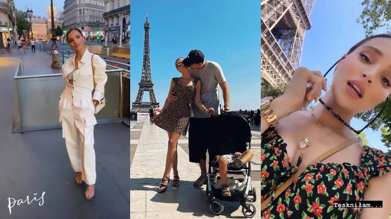 Marina i Wojtek Szczęśni w Paryżu