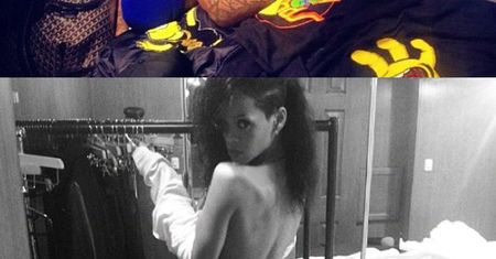 Rihanna w łóżku z... Chrisem! (FOTO)