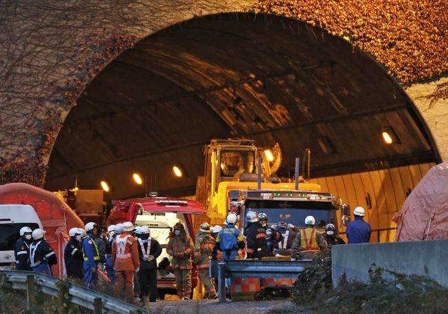 Katastrofa w Japonii: Aż tyle osób zginęło w wypadku w tunelu
