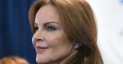 Marcia Cross z woskową twarzą