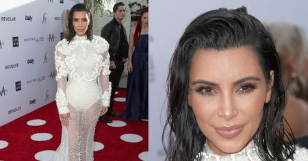 Kim Kardashian PIERWSZY RAZ OD NAPADU na czerwonym dywanie (ZDJĘCIA)