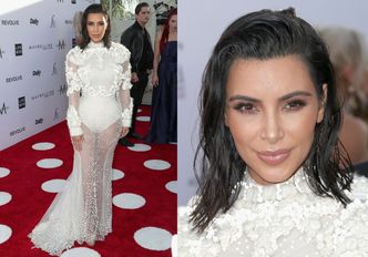 Kim Kardashian PIERWSZY RAZ OD NAPADU na czerwonym dywanie (ZDJĘCIA)