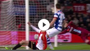 Feyenoord vs. De Graafschap 3:1. Zobacz gole!