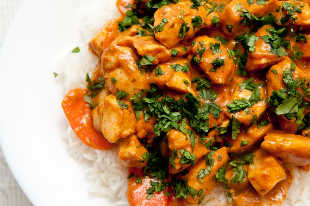 Pikantne curry z kurczakiem