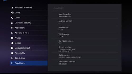 Android 3.1 pojawił się na tablecie ASUS Eee Pad Transformer 1