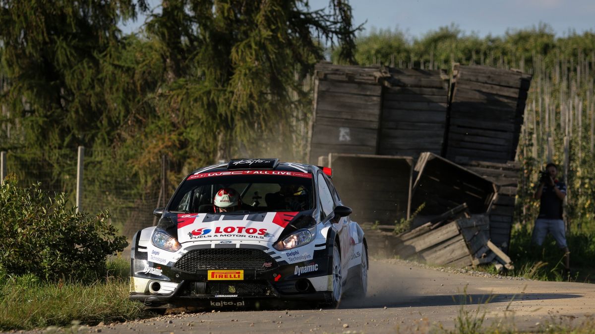 Kajetan Kajetanowicz w Fordzie Fiesta R5