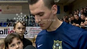 Arkadiusz Milik zagrał dla 3-miesięcznej Julki