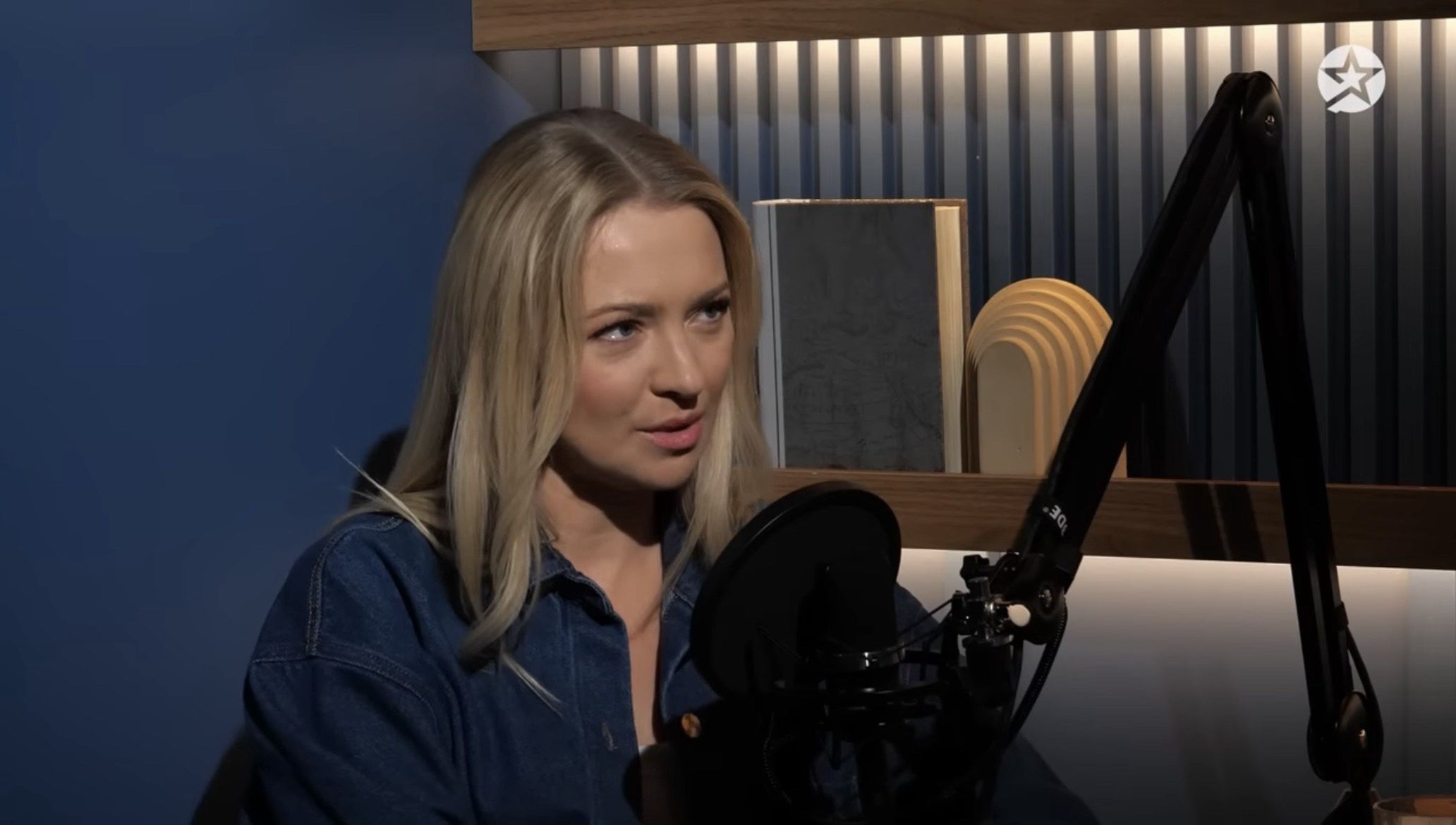Barbara Kurdej-Szatan podczas rozmowy