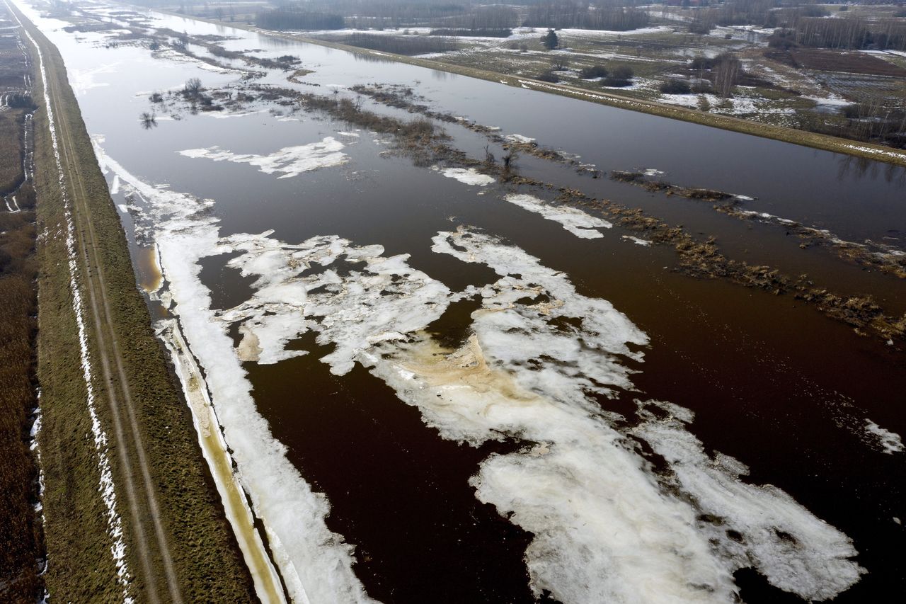 Alert IMGW. Ostrzeżenia hydrologiczne dla woj. mazowieckiego i podlaskiego